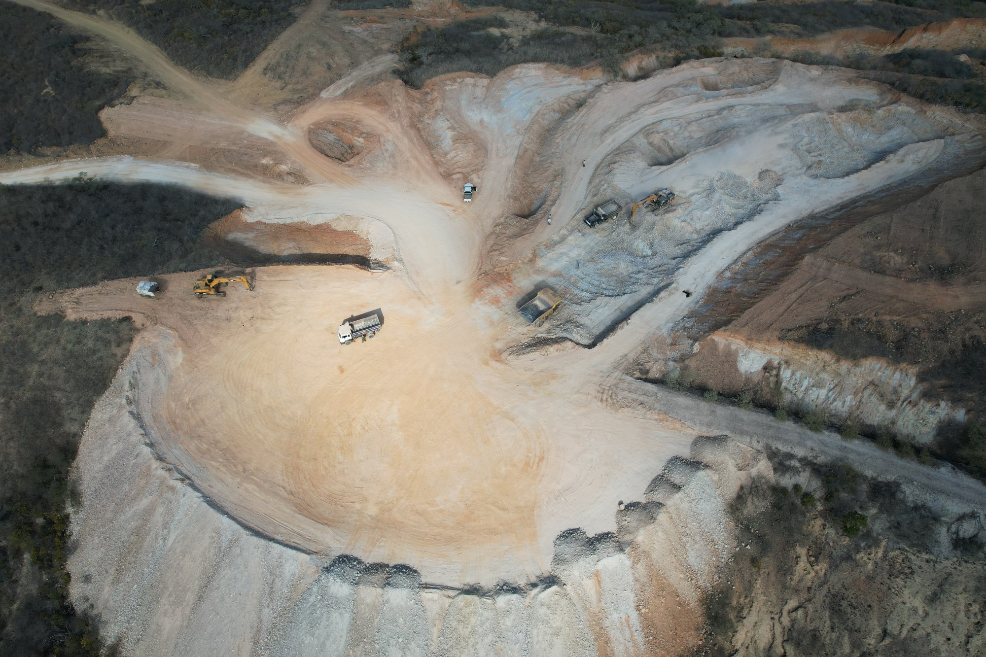 Yacimiento de Arcilla Destracable - Operacion activa