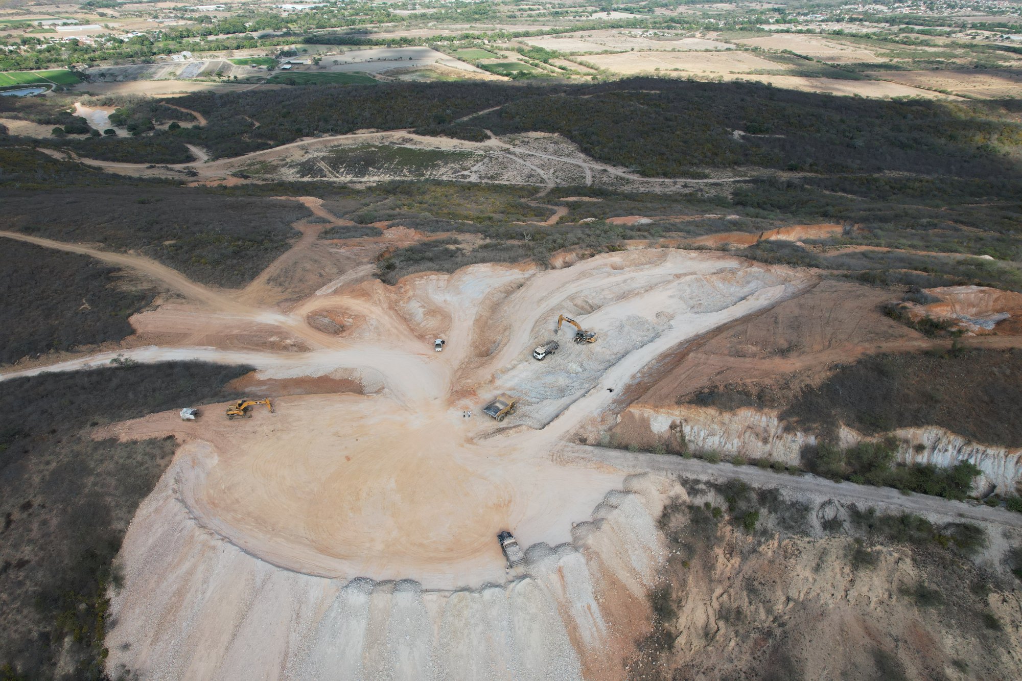 Panorámica del yacimiento